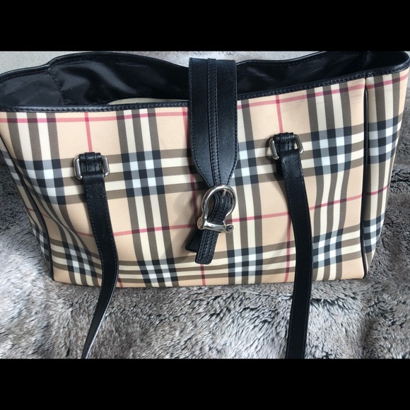 Authentic Burberry Diaper Bag - Picture 2 of 8
